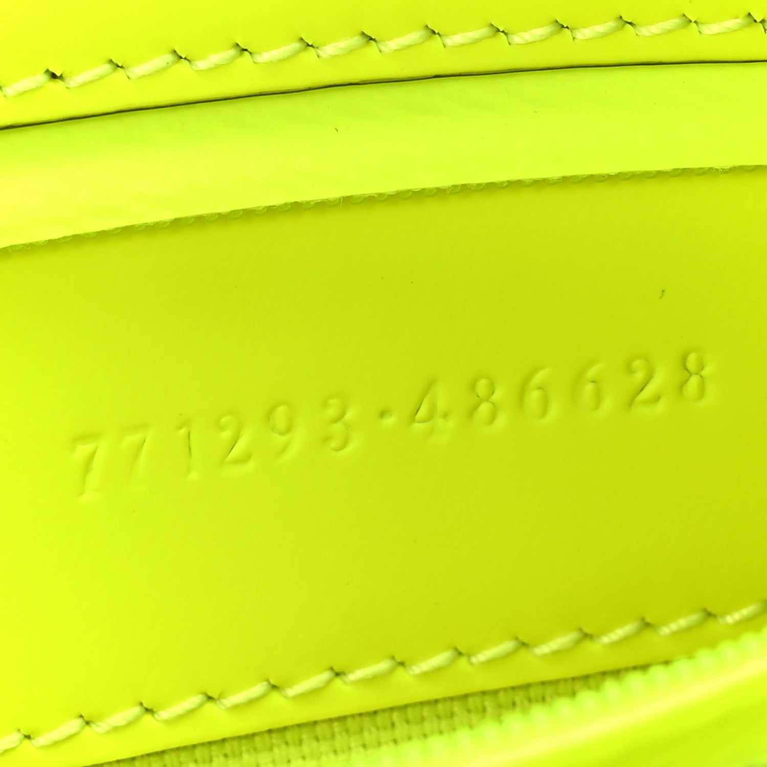 Gucci Rubber Effect Monogram GG Crossbody Bag Fluorescent Yellow 6 of 9
