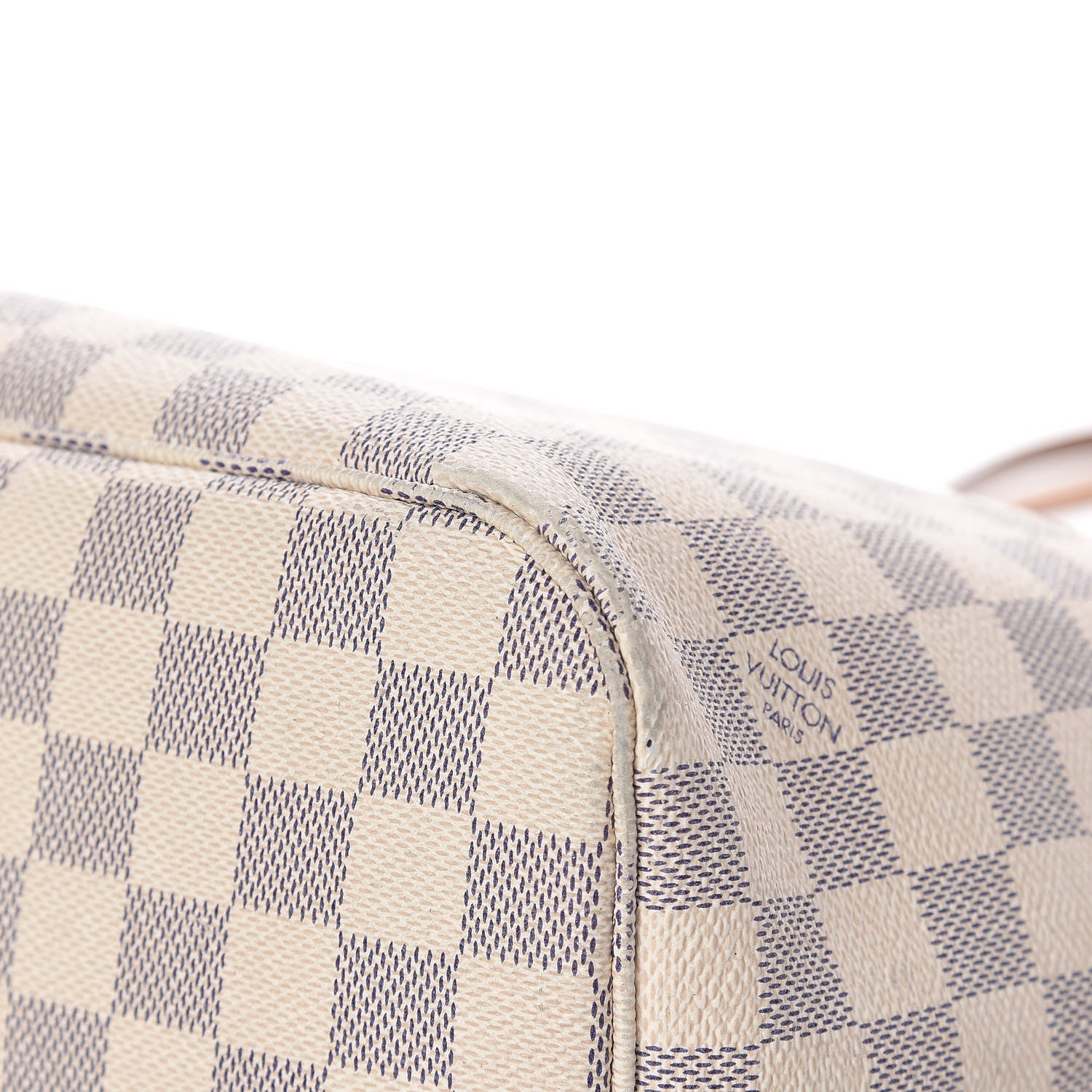 Louis Vuitton Damier Azur Neo Neverfull MM Rose Ballerine 28 of 31