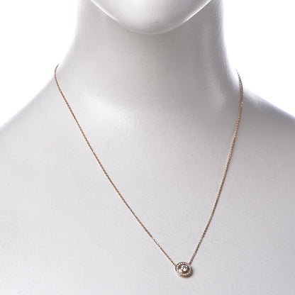 Cartier 18K Pink Gold Diamond D'Amour Pave Necklace 2 of 8
