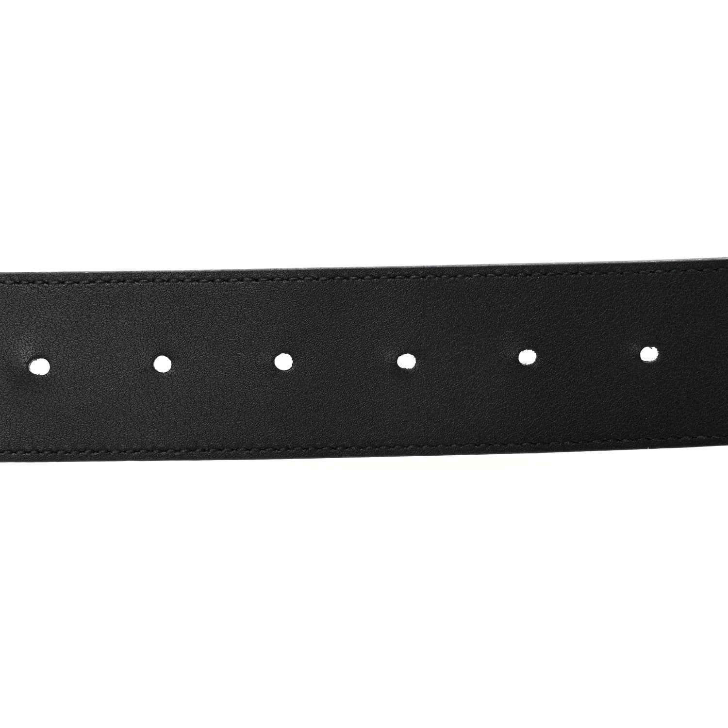 Gucci Moon Calfskin Torchon Double G 25mm Belt 75 30 Black 4 of 6