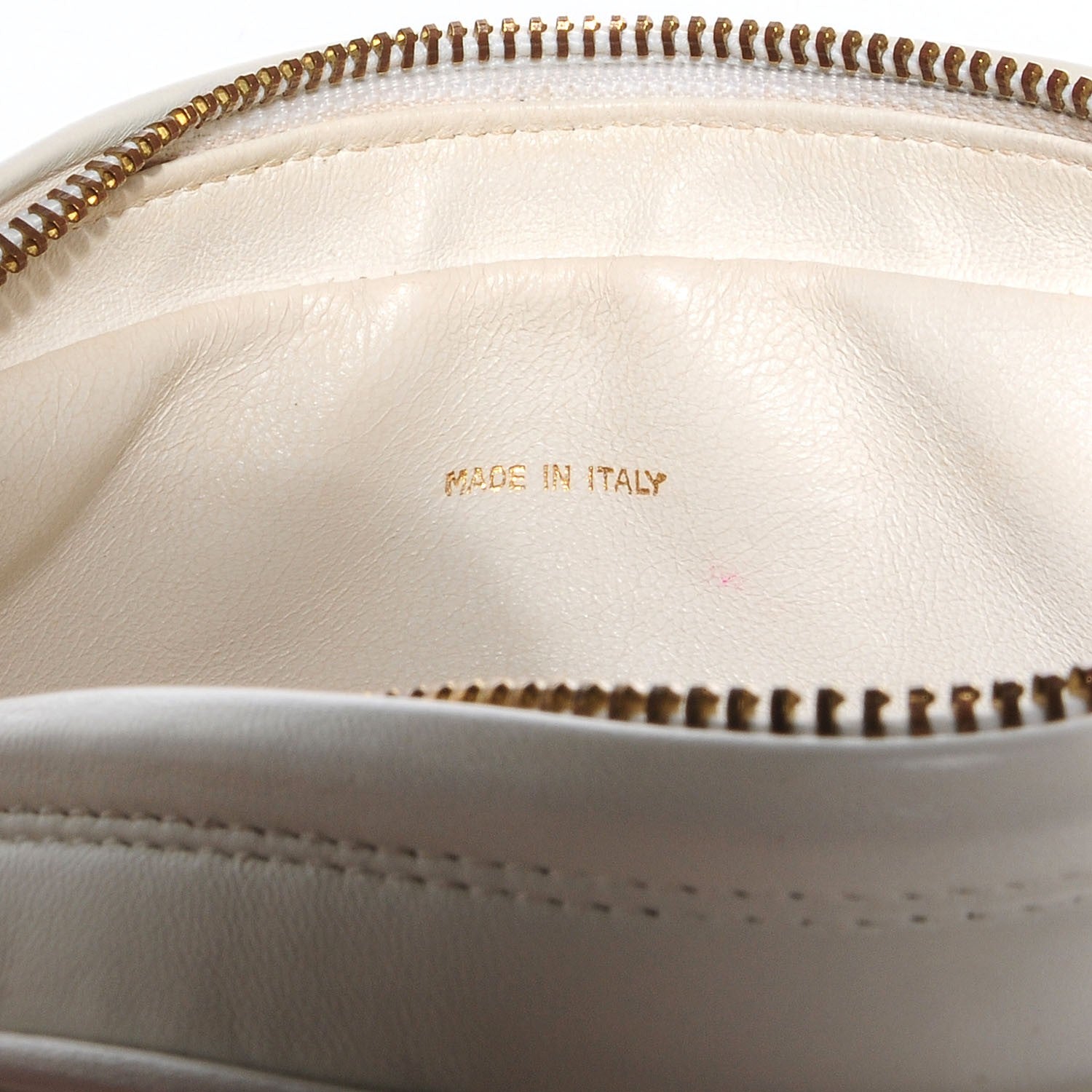 Chanel Lambskin Quilted Tassel Camera Case White 6 of 8