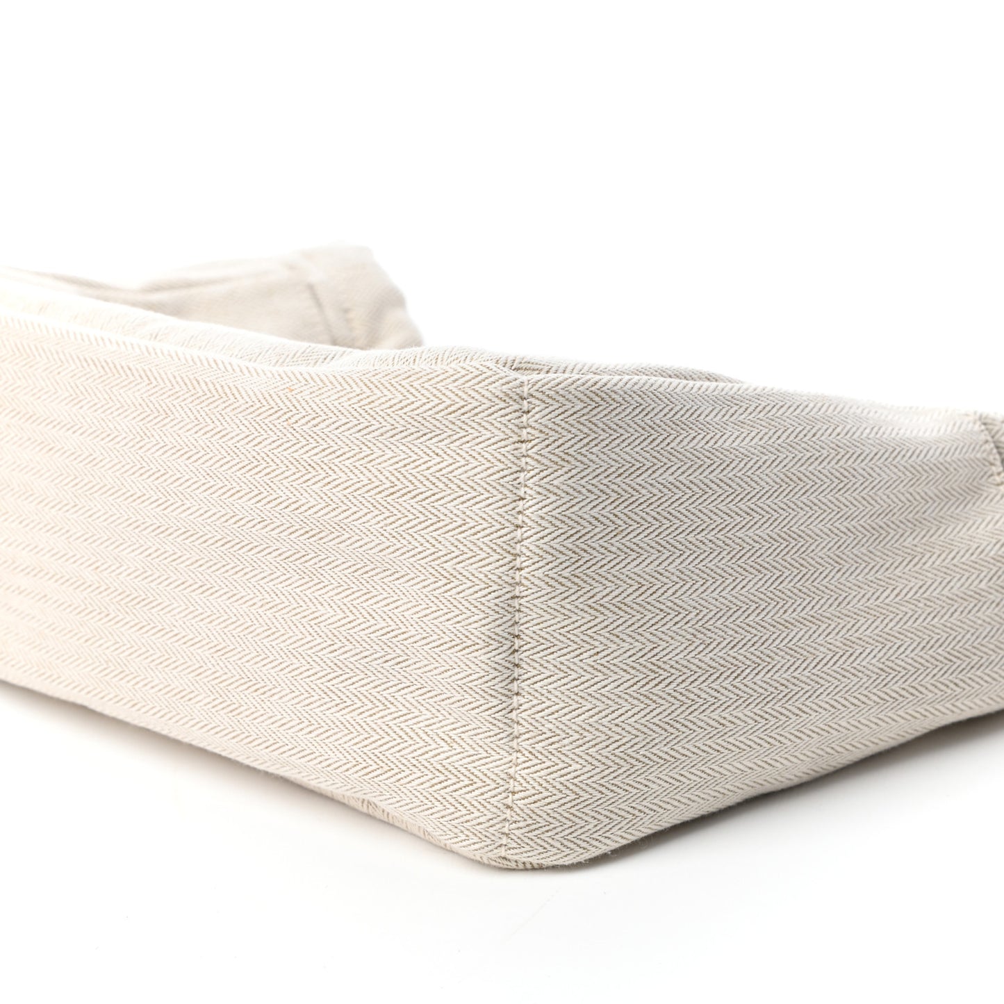 Canvas Barenia Fourbi 25 MM Pouch Naturel Fauve