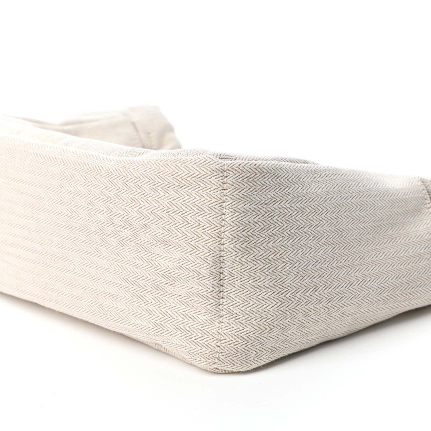 Hermes Canvas Barenia Fourbi 25 MM Pouch Naturel Fauve 9 of 11
