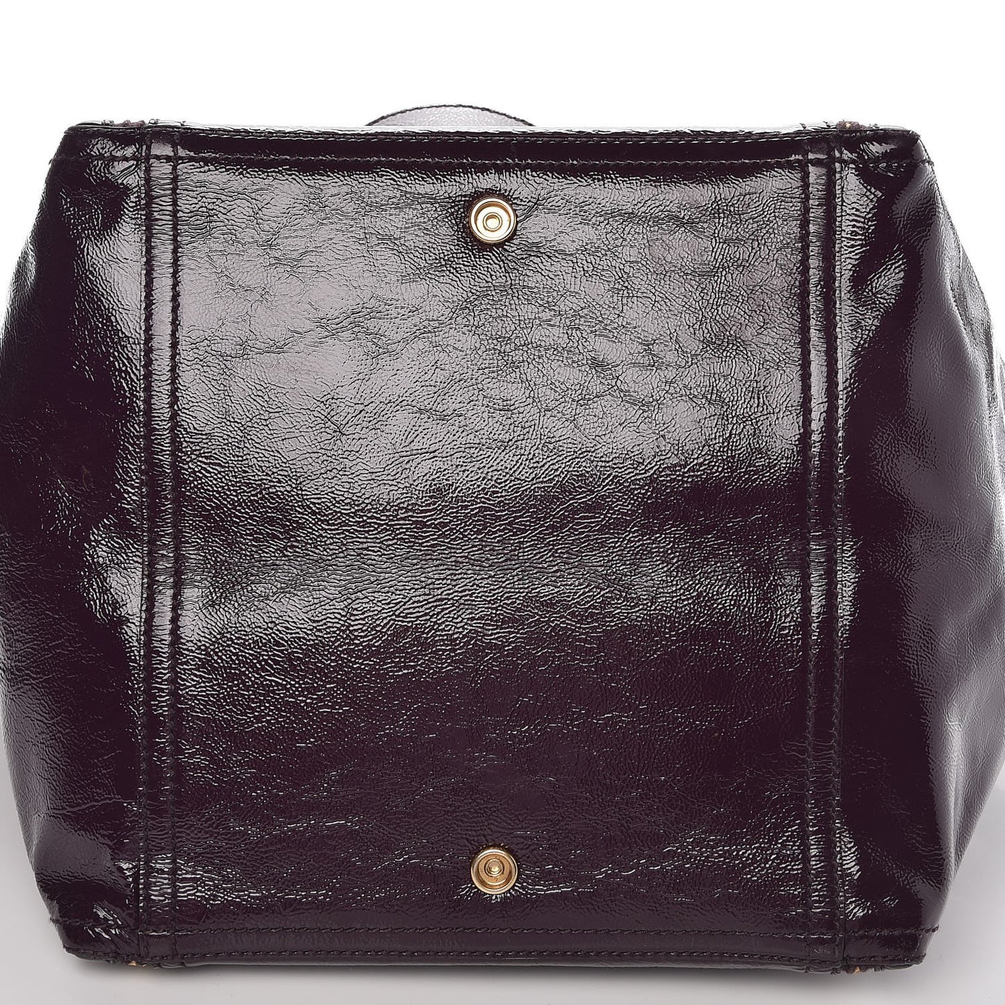 Patent Medium Downtown Tote Purple