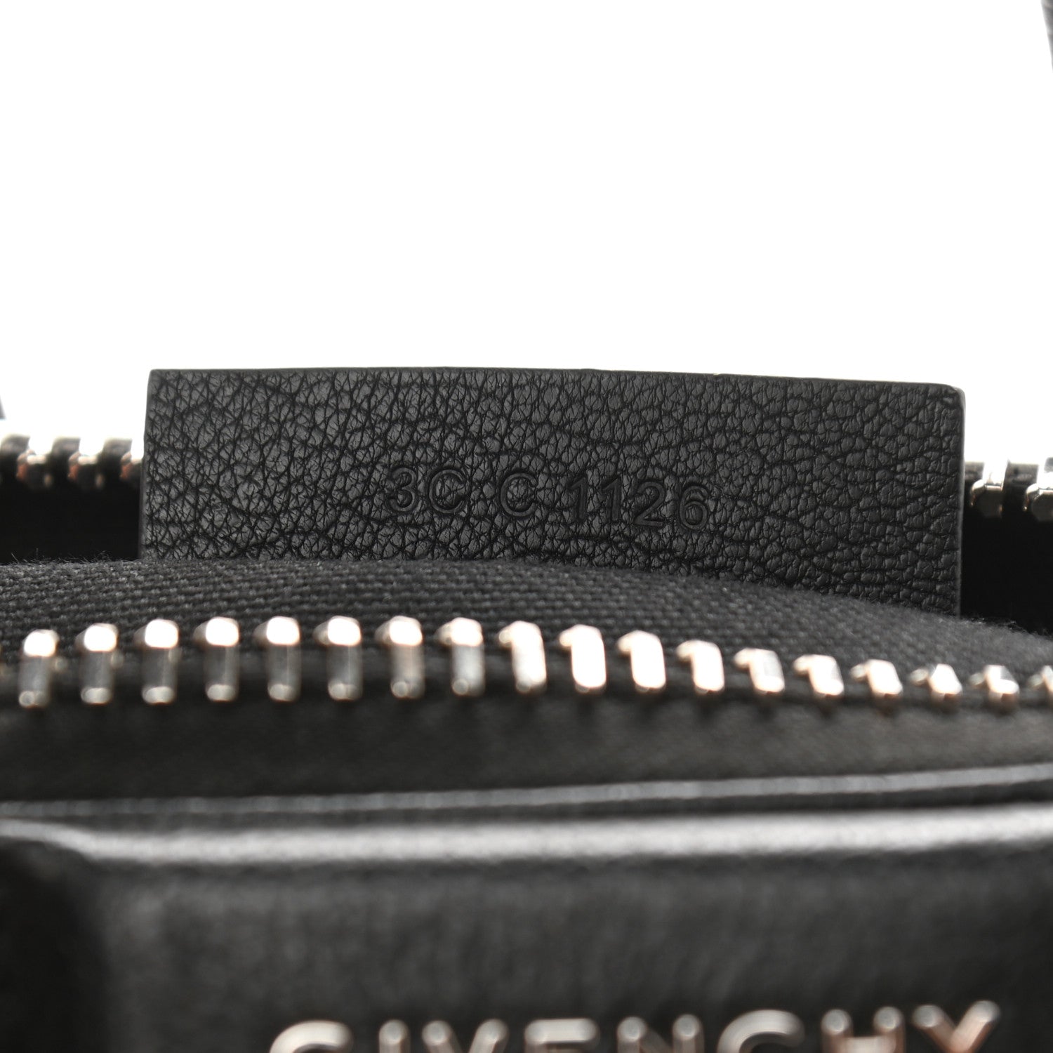 Givenchy Sugar Goatskin Mini Antigona Black 7 of 11