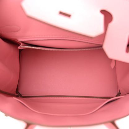 Hermes Epsom Birkin 30 Rose Confetti 5 of 13