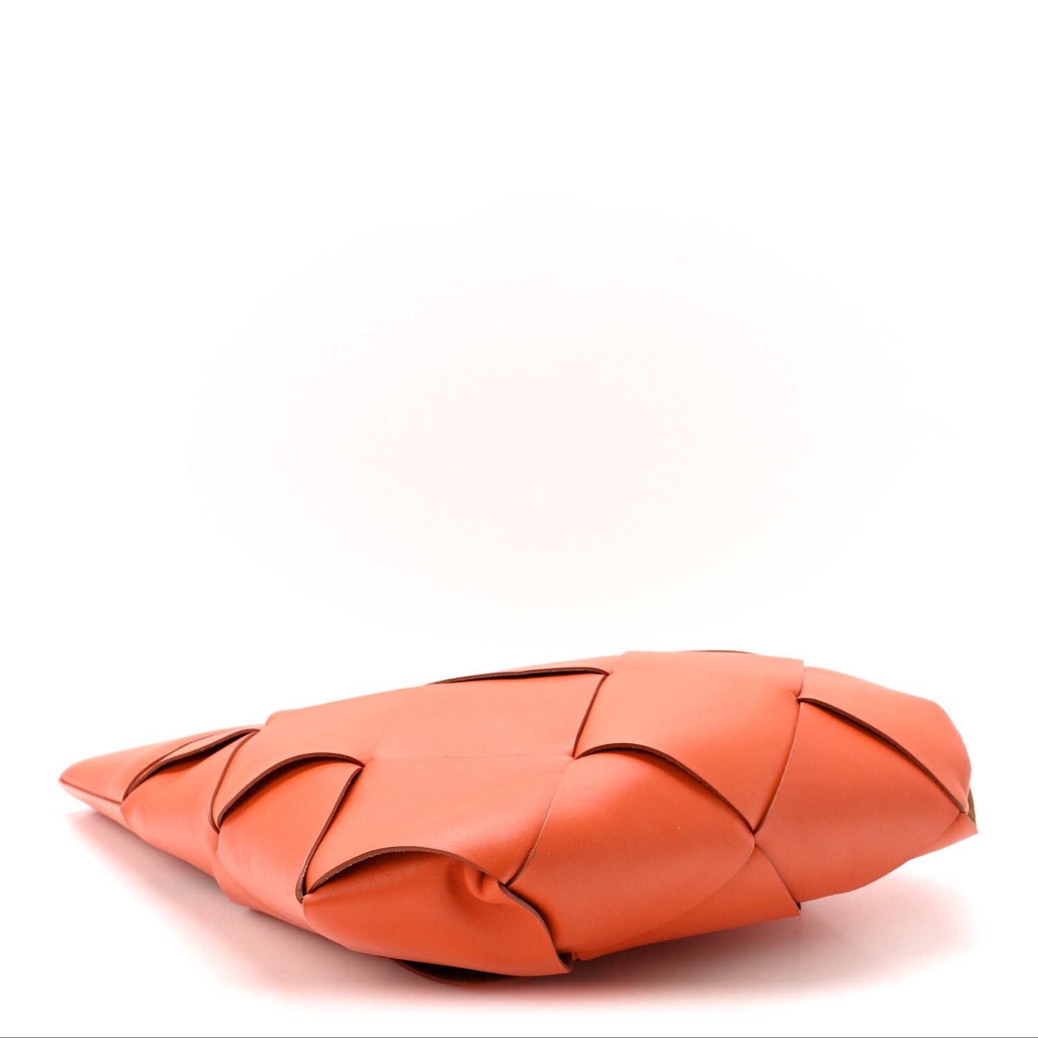 Bottega Veneta French Calfskin Small Slip Tote Orange 4 of 9