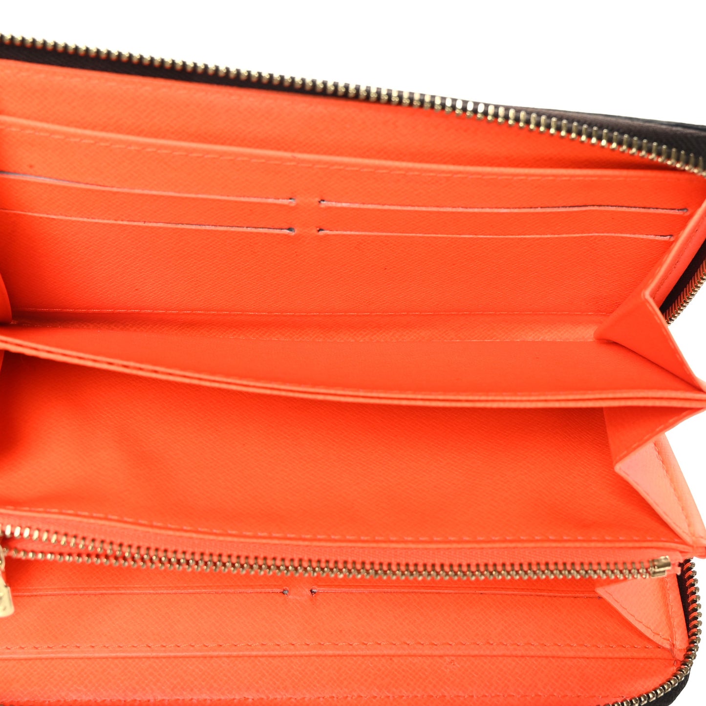 Monogram Graffiti Zippy Wallet Orange