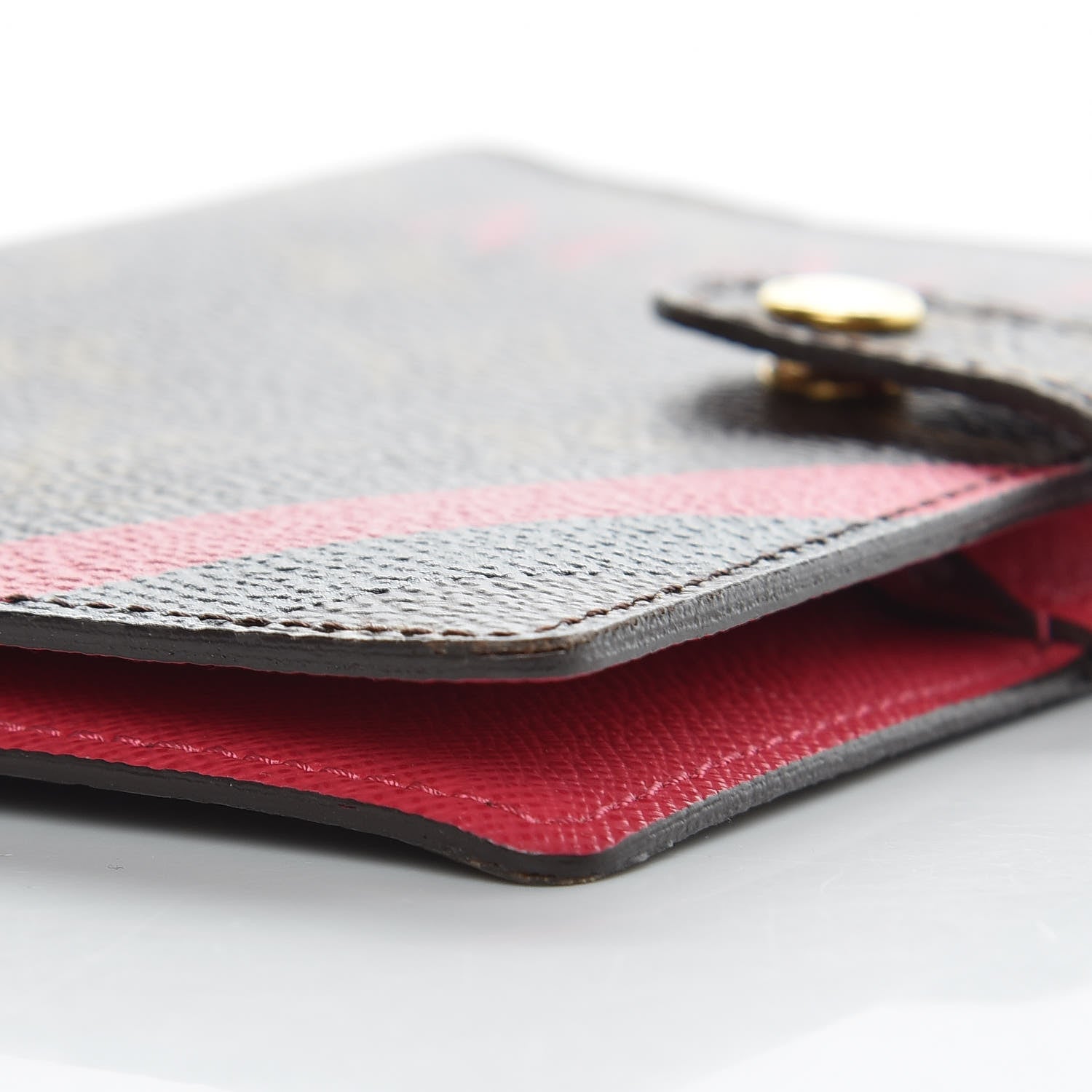 Louis Vuitton Monogram My LV Heritage Small Ring Agenda Cover Rouge Black 9 of 9