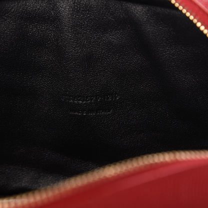 Saint Laurent Grain De Poudre Matelasse Monogram Mini Lou Camera Bag Eros Red 9 of 10