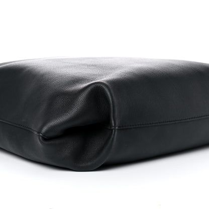Burberry Calfskin Grommet Hobo Black 8 of 16