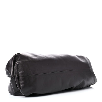 Bottega Veneta Smooth Butter Calf The Pouch Oversized Clutch Fondant 4 of 16