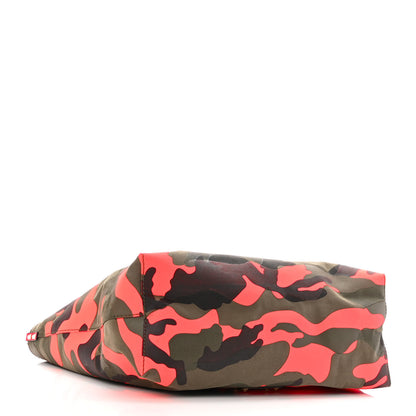 Valentino Garavani Canvas Camouflage Rockstud Reversible Tote Pink 6 of 16
