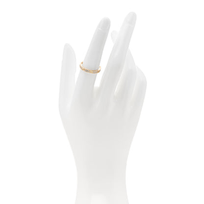 Cartier 18K Yellow Gold Diamond 2.6mm LOVE Paved Band Ring 53 6.5 2 of 4