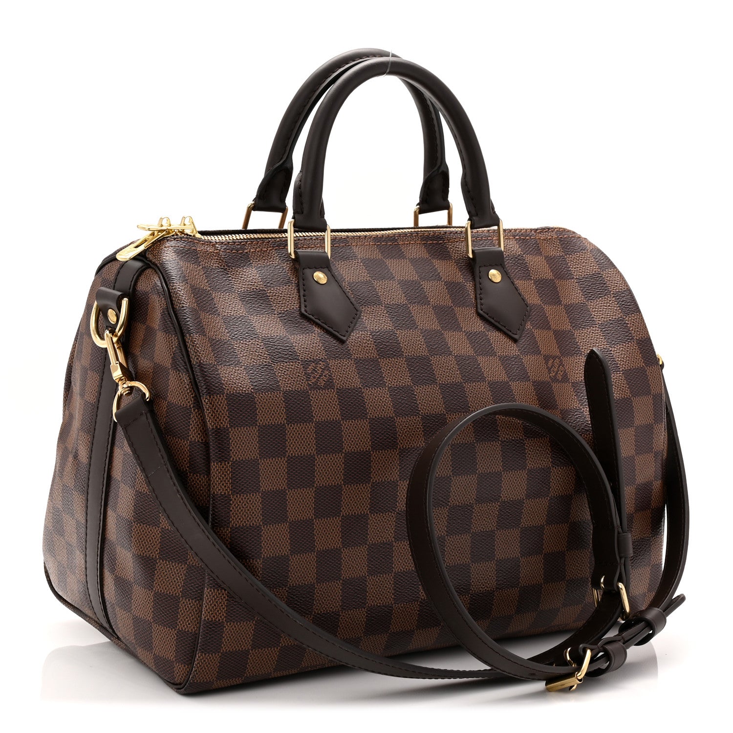 Louis Vuitton Damier Ebene Speedy Bandouliere 30 3 of 9