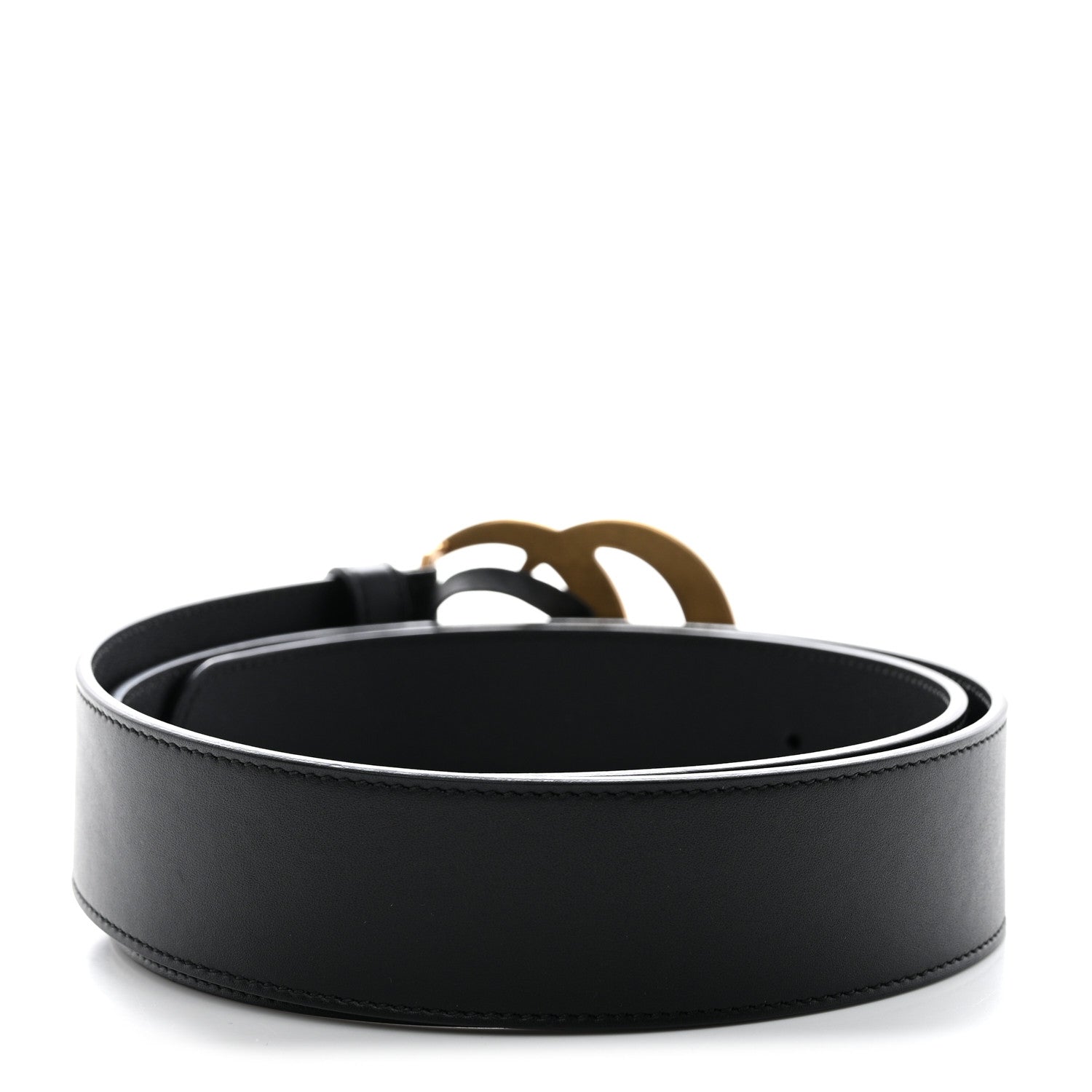 Gucci Calfskin Double G 40mm Belt 90 36 Black 2 of 5