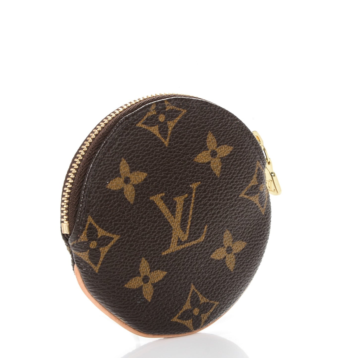Monogram Round Coin Purse