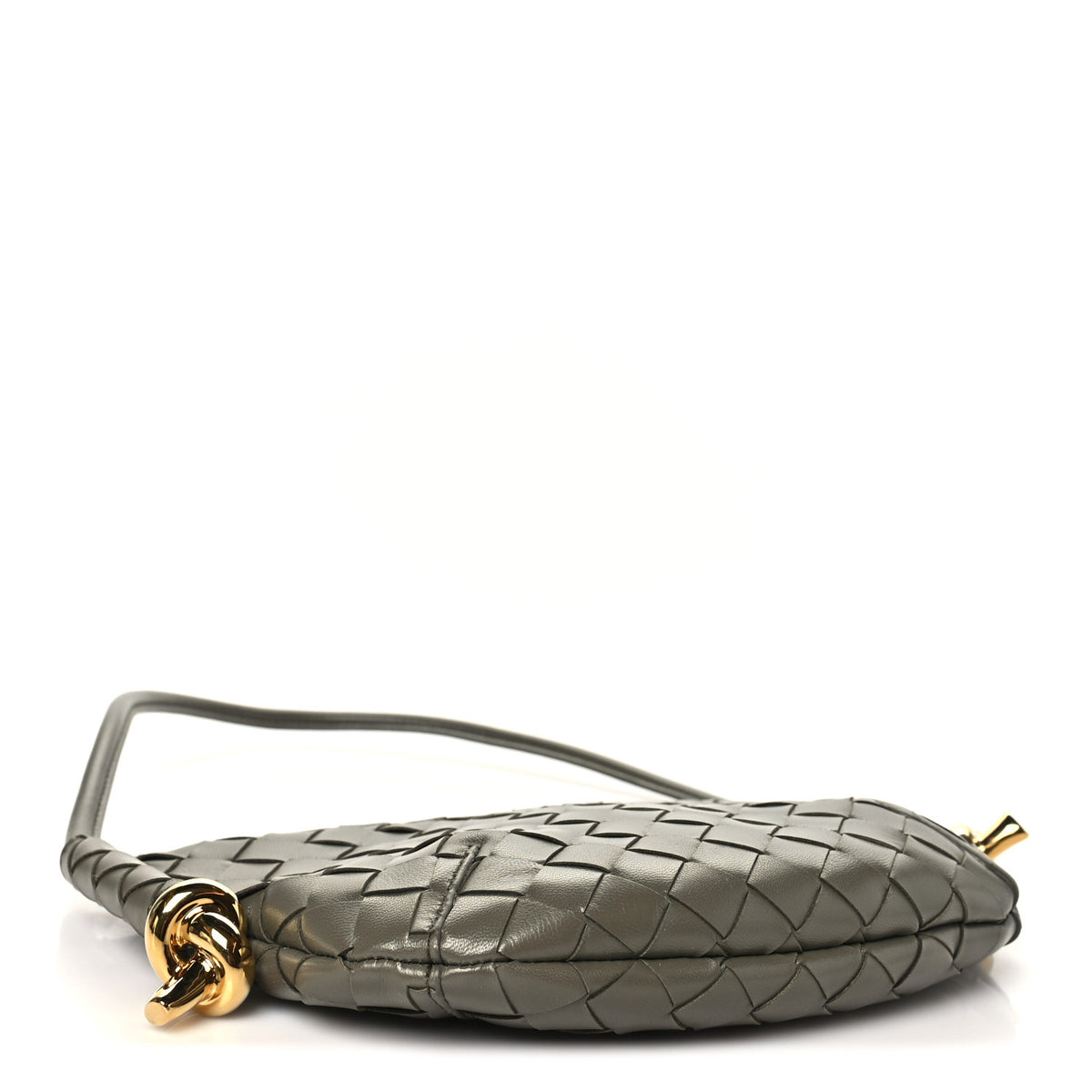 Bottega Veneta Nappa Intrecciato Mini Solstice Shoulder Bag Cypress 4 of 9