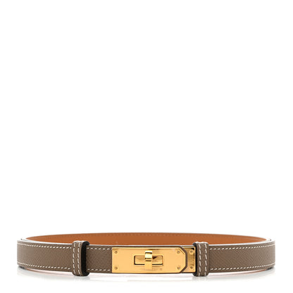 Hermes Epsom Kelly Belt Etoupe 1 of 4