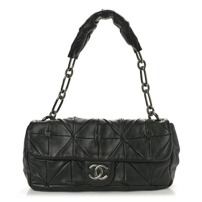 Chanel Lambskin Quilted Soft Squares Origami Flap Black 1 of 10