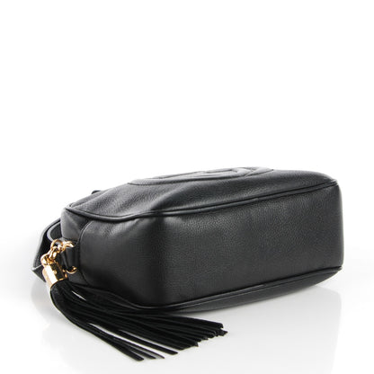 Gucci Pebbled Calfskin Small Soho Disco Bag Black 4 of 7