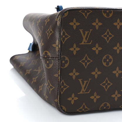 Louis Vuitton Monogram Neonoe MM Blue Jean 7 of 8