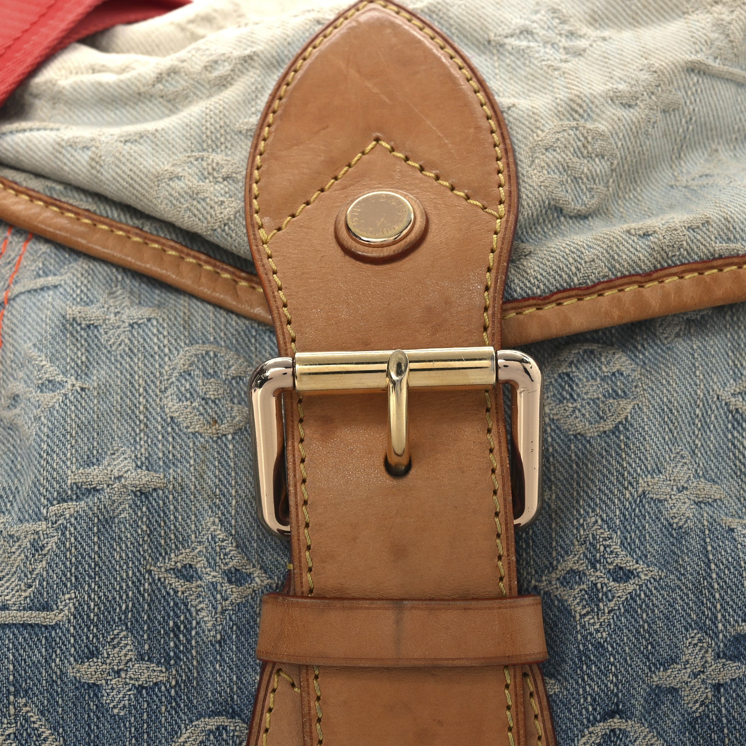 Louis Vuitton Denim Sunshine Messenger Blue 7 of 16