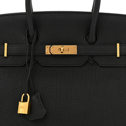 Hermes Togo Birkin 35 Black 8 of 11