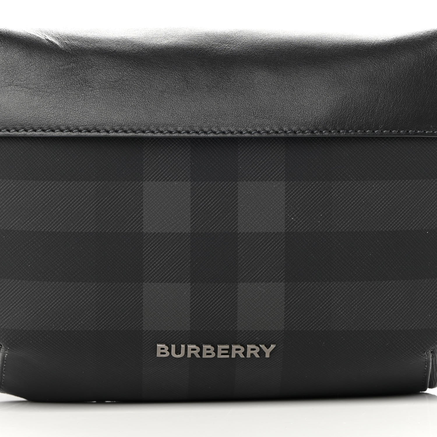 Burberry Charcoal Check Calfskin Sonny Bum Bag Charcoal 8 of 11