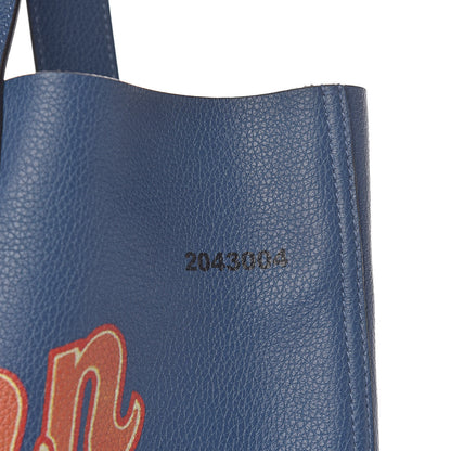 Gucci Calfskin Elton John Someone Saved My Life Tonight Large Tote Blue 9 of 12