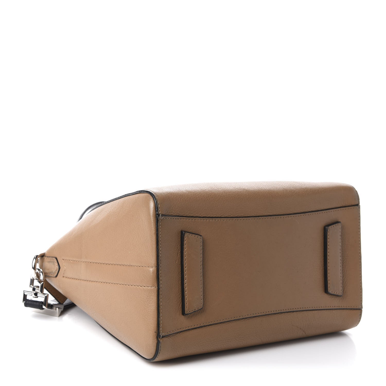 Givenchy Sugar Goatskin Small Tri-Color Antigona Beige Black Brown 4 of 10