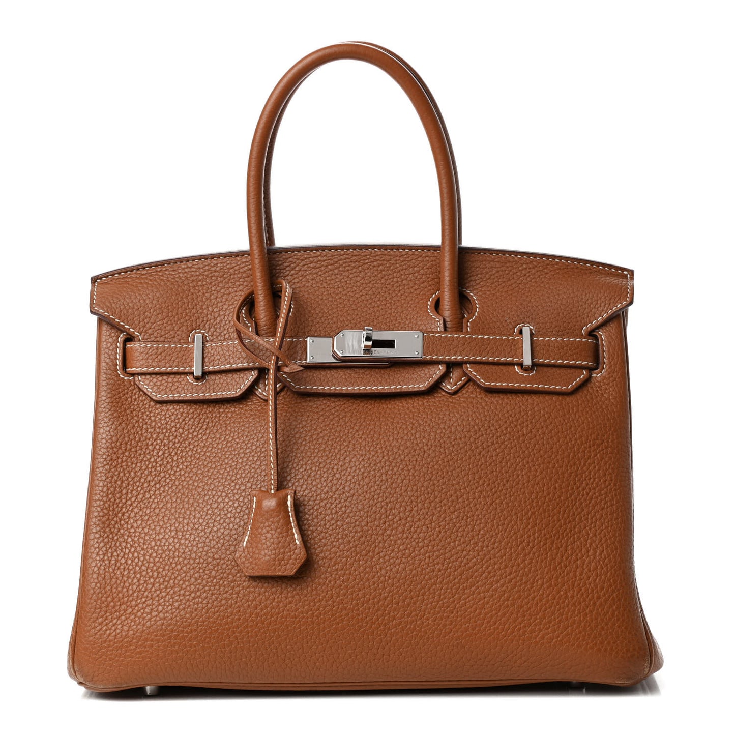Taurillon Clemence Birkin 30 Gold