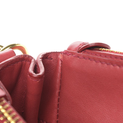 Prada City Calf Large Galleria Double Zip Tote Lacca 17 of 17