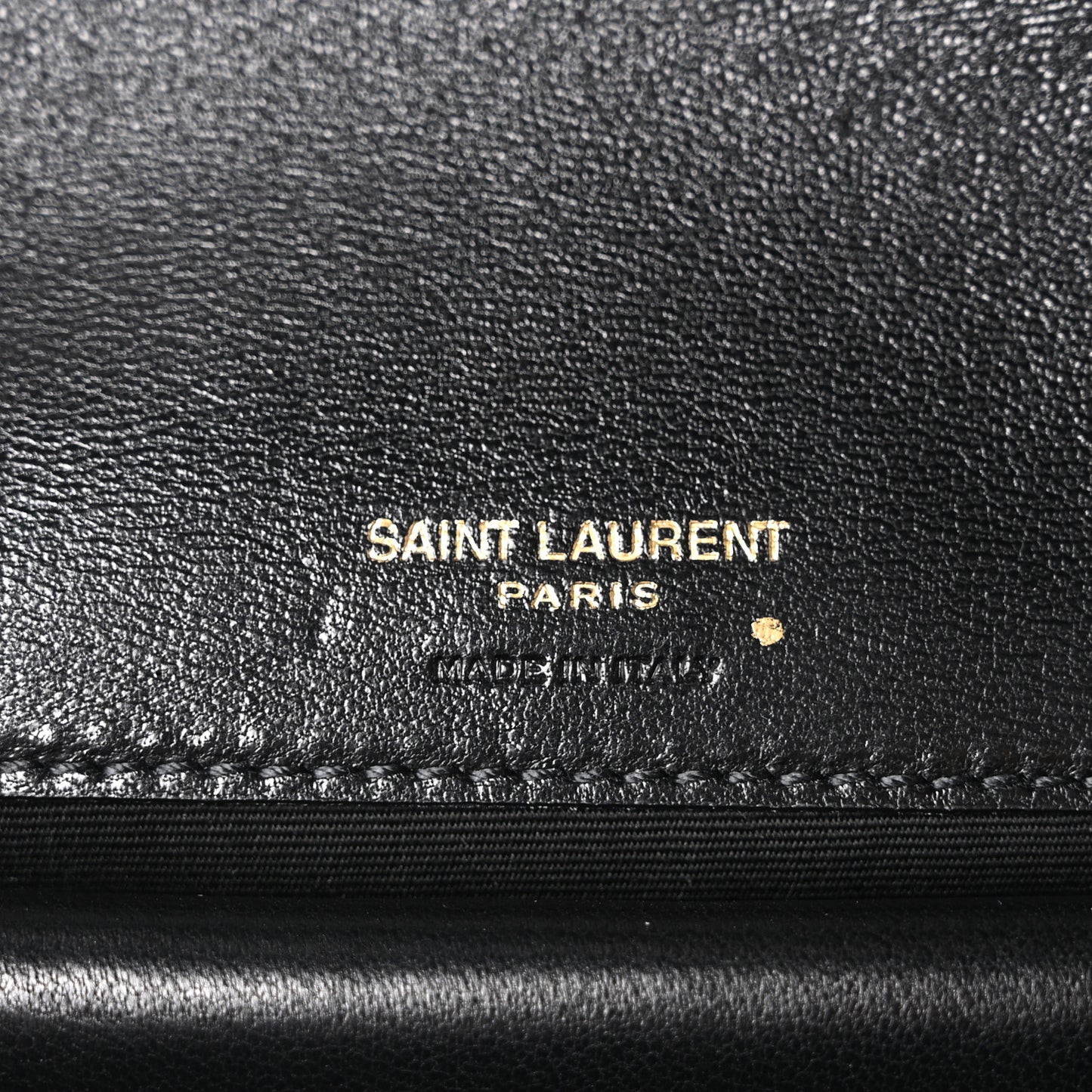 Lambskin Chevron Quilted Small LouLou Black