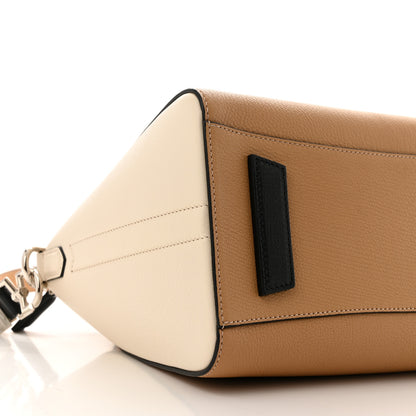 Givenchy Sugar Goatskin Small Bi-Color Antigona Light Beige 9 of 12