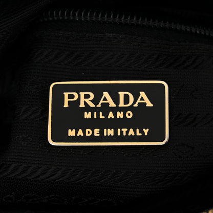 Prada Nylon Tessuto Quilted Shoulder Bag Black 6 of 10