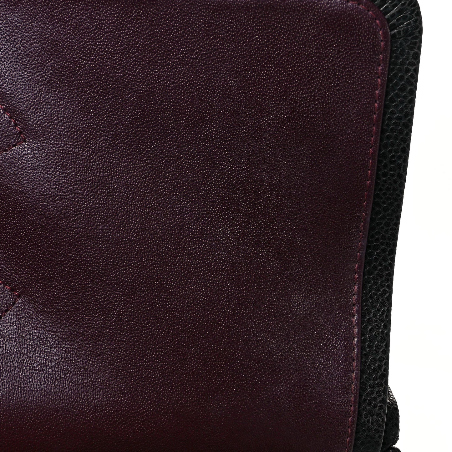 Caviar Quilted Maxi Double Flap Black