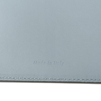 Celine Grained Calfskin Medium Multifunction Strap Wallet Pebble Mineral 6 of 9