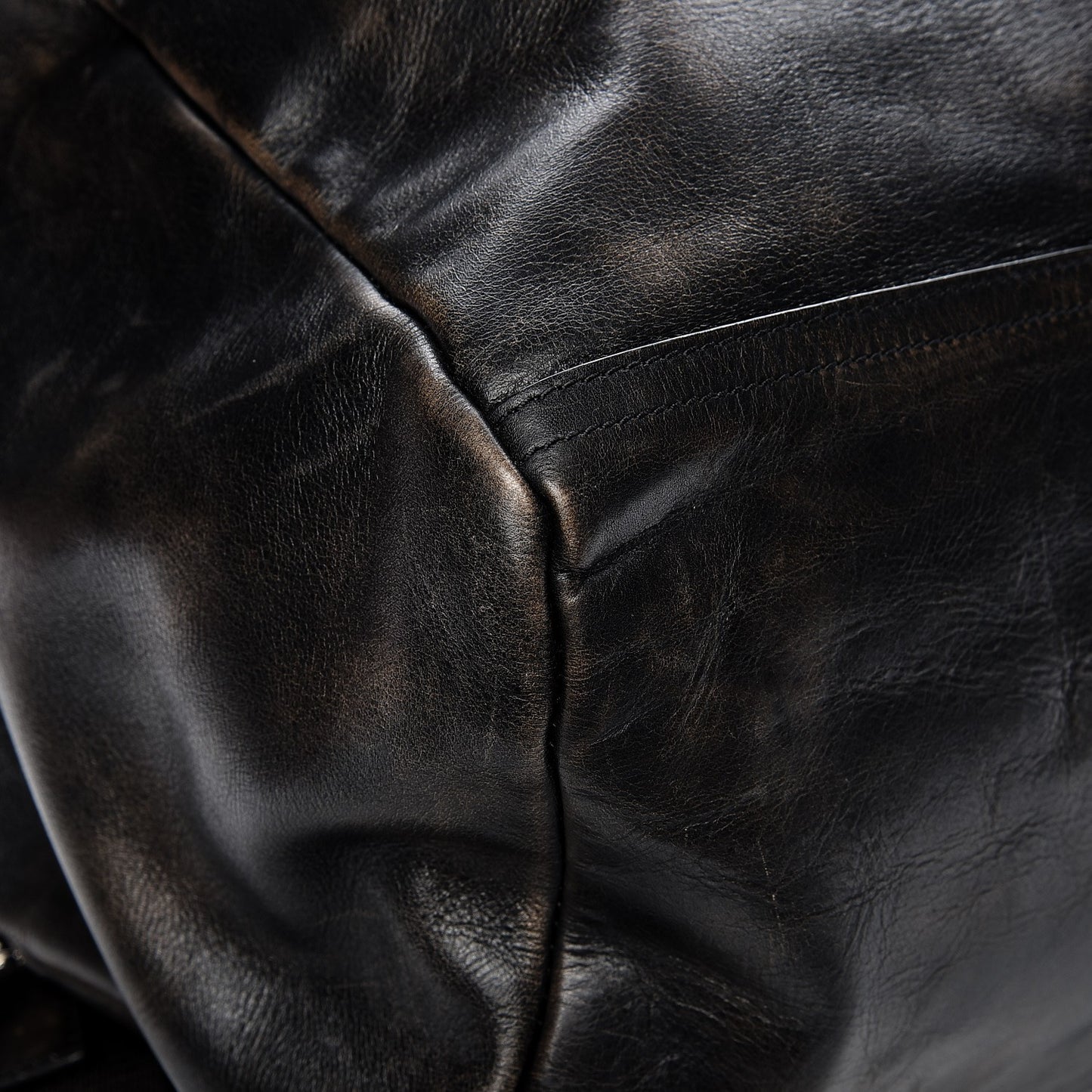 Calfskin Large Pandora Black