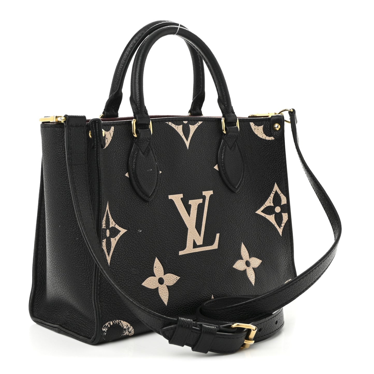 Empreinte Monogram Giant Onthego PM Black Beige