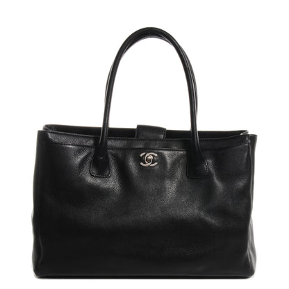 Chanel Calfskin Cerf Shopper Tote Black 1 of 18