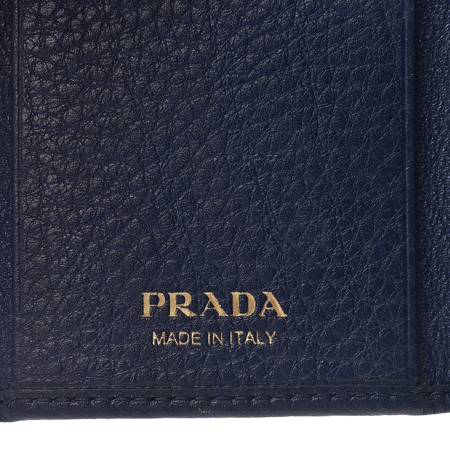 Prada Vitello Grain 6 Key Holder Inchiostro 5 of 6
