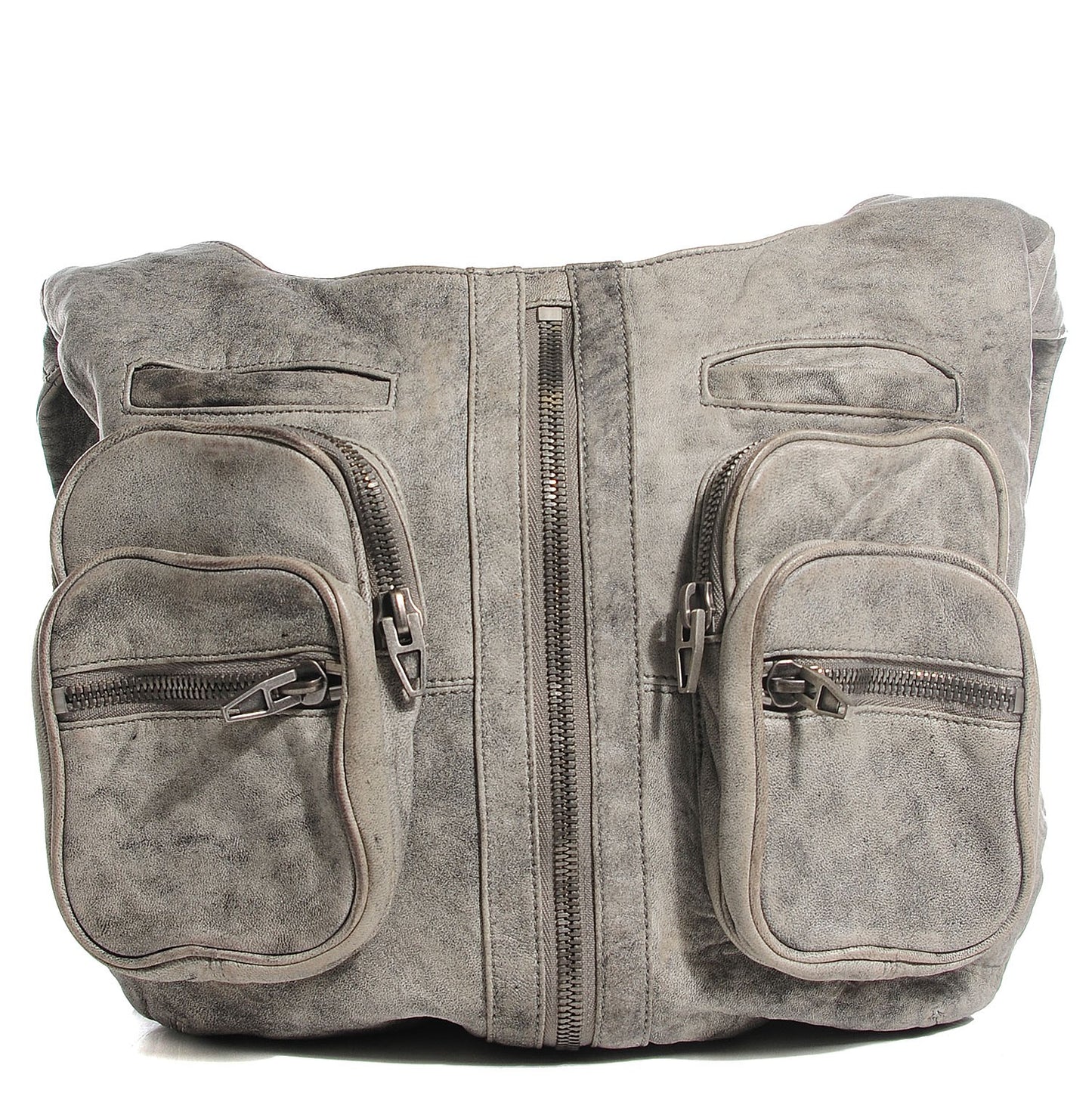 Washed Lambskin Donna Hobo