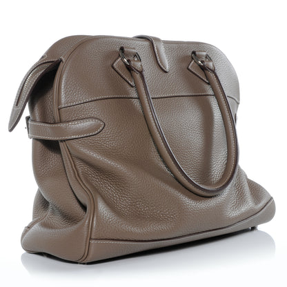 Hermes Taurillon Clemence Atlas 35 Etoupe 3 of 8
