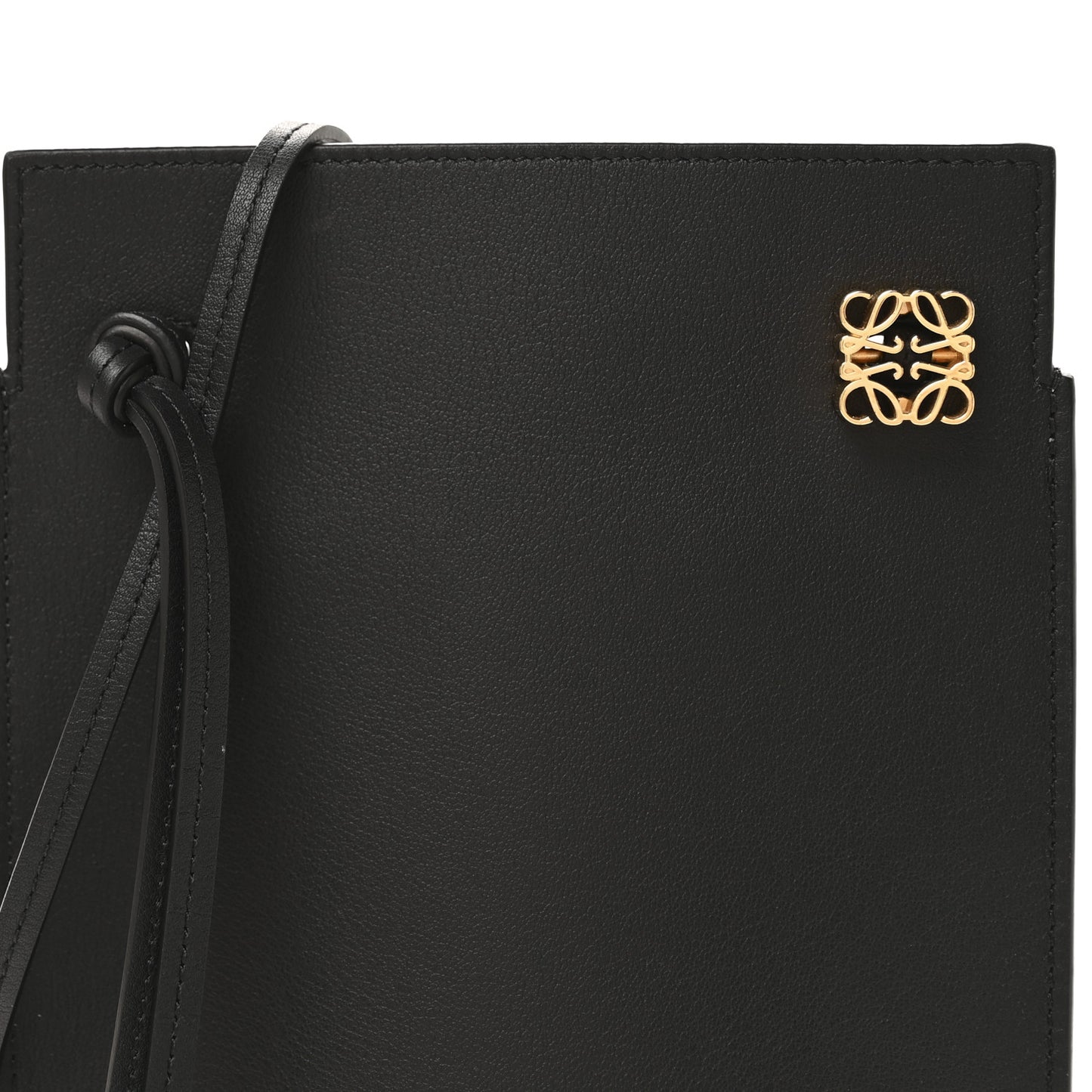 Smooth Calfskin Dice Pocket Black
