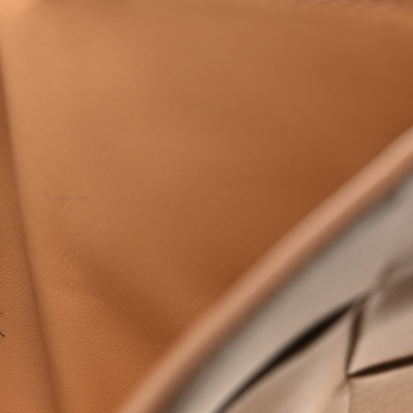 Nappa Maxi Intrecciato Medium Cassette Bifold Zip Wallet  Porridge