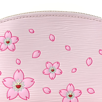 Louis Vuitton LV X TM Epi Cherry Blossom Cosmetic Pouch Pink 7 of 9