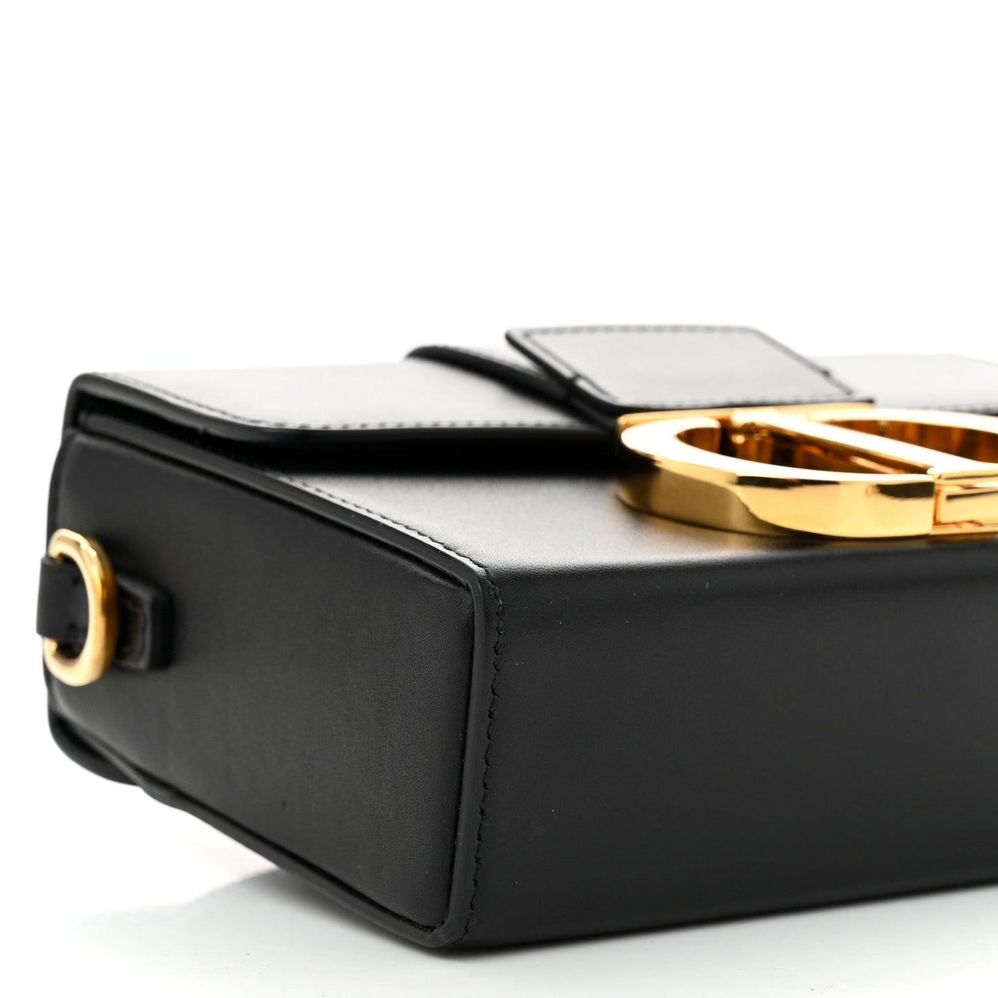Box Calfskin 30 Montaigne Box Bag Black