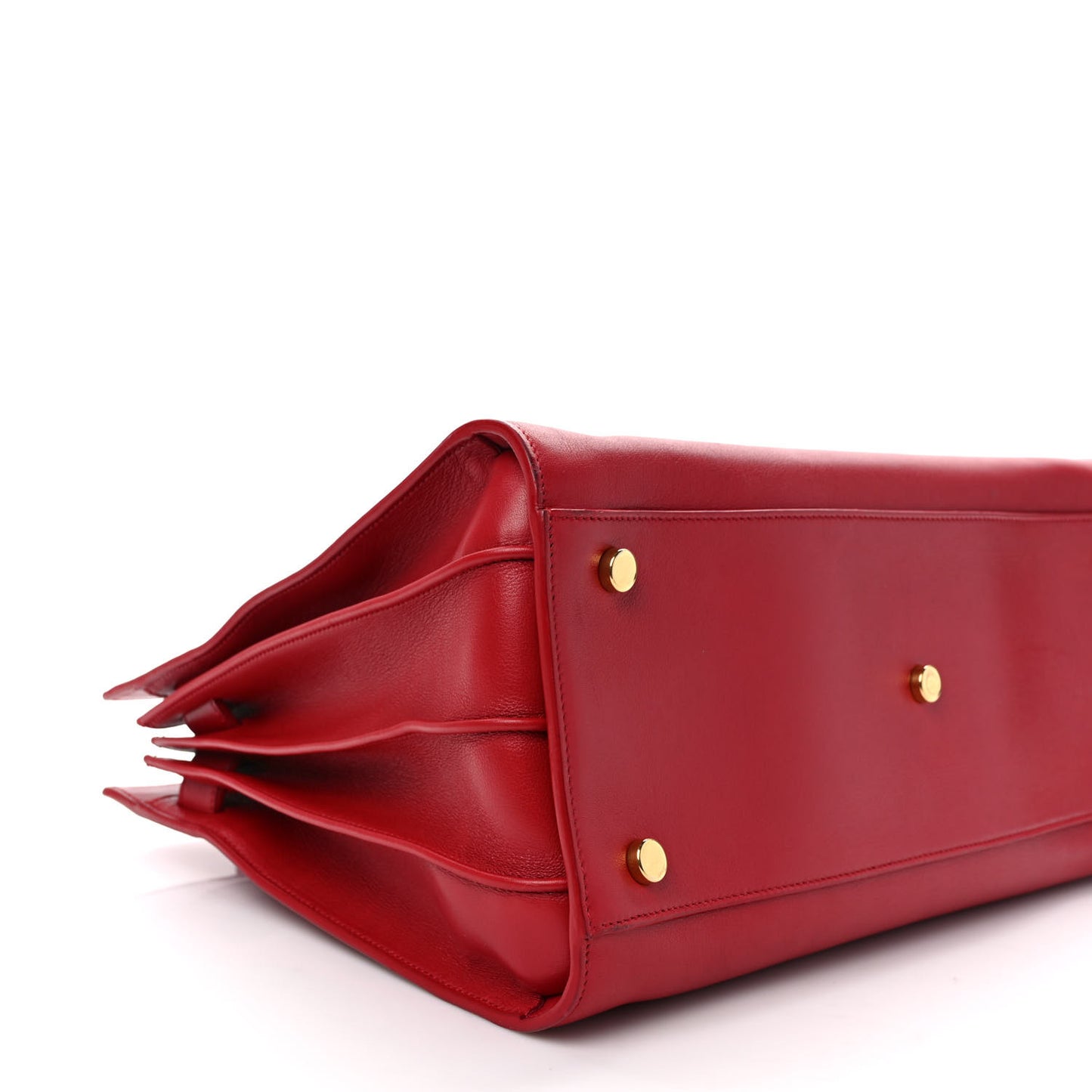 Calfskin Small Sac De Jour Lipstick Red