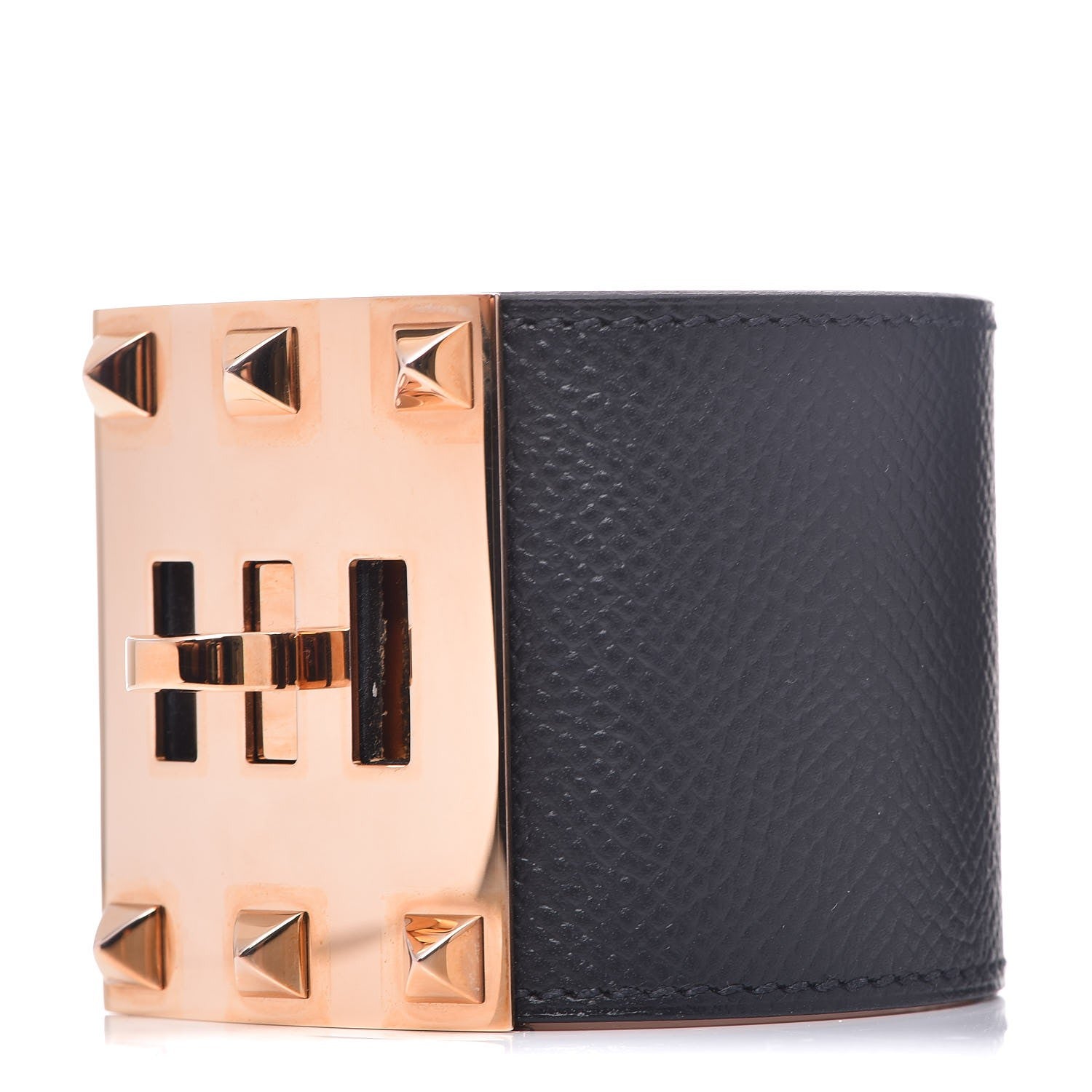 Hermes Epsom Extreme Kelly Bracelet S Black 1 of 6